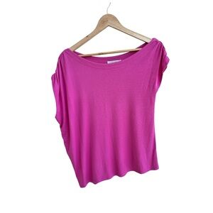 Threads 4 Thought Women's Bright Magenta Short Sleeve Tee
